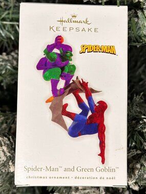 Hallmark Spider-Man and Green Goblin Ornament